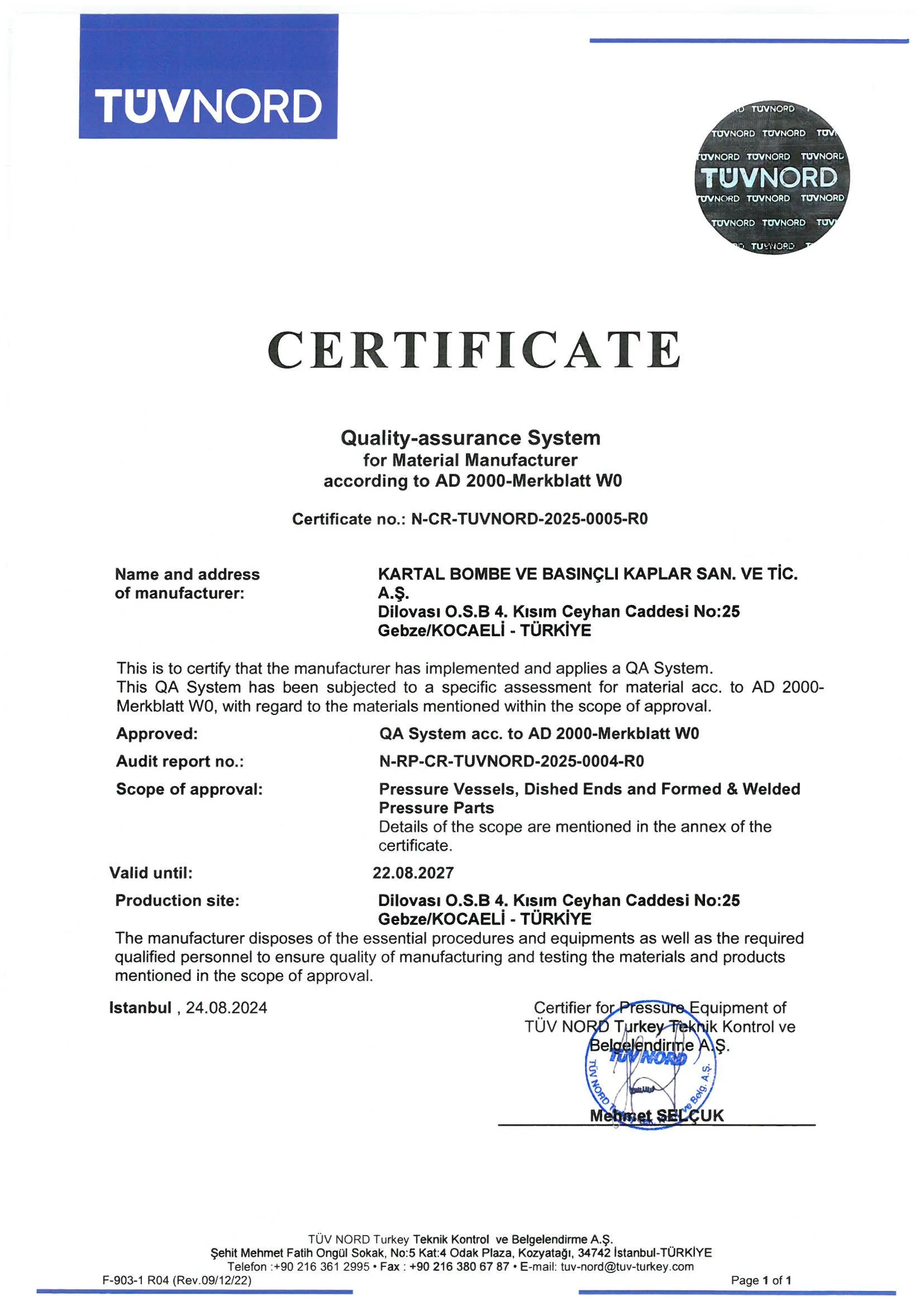 Certificate 4